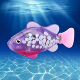 5 Pcs Water Activated Light Up Fish Toy