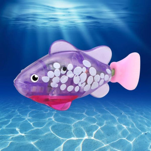 5 Pcs Water Activated Light Up Fish Toy