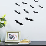 12 Pcs 3D Bat Decoration Wall Sticker