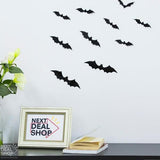 12 Pcs 3D Bat Decoration Wall Sticker