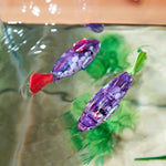 5 Pcs Water Activated Light Up Fish Toy